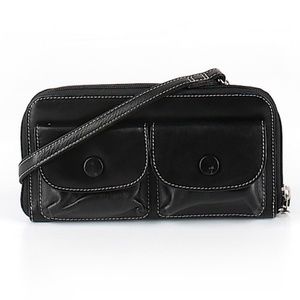 Leather Wallet Crossbody Shoulder Bag
